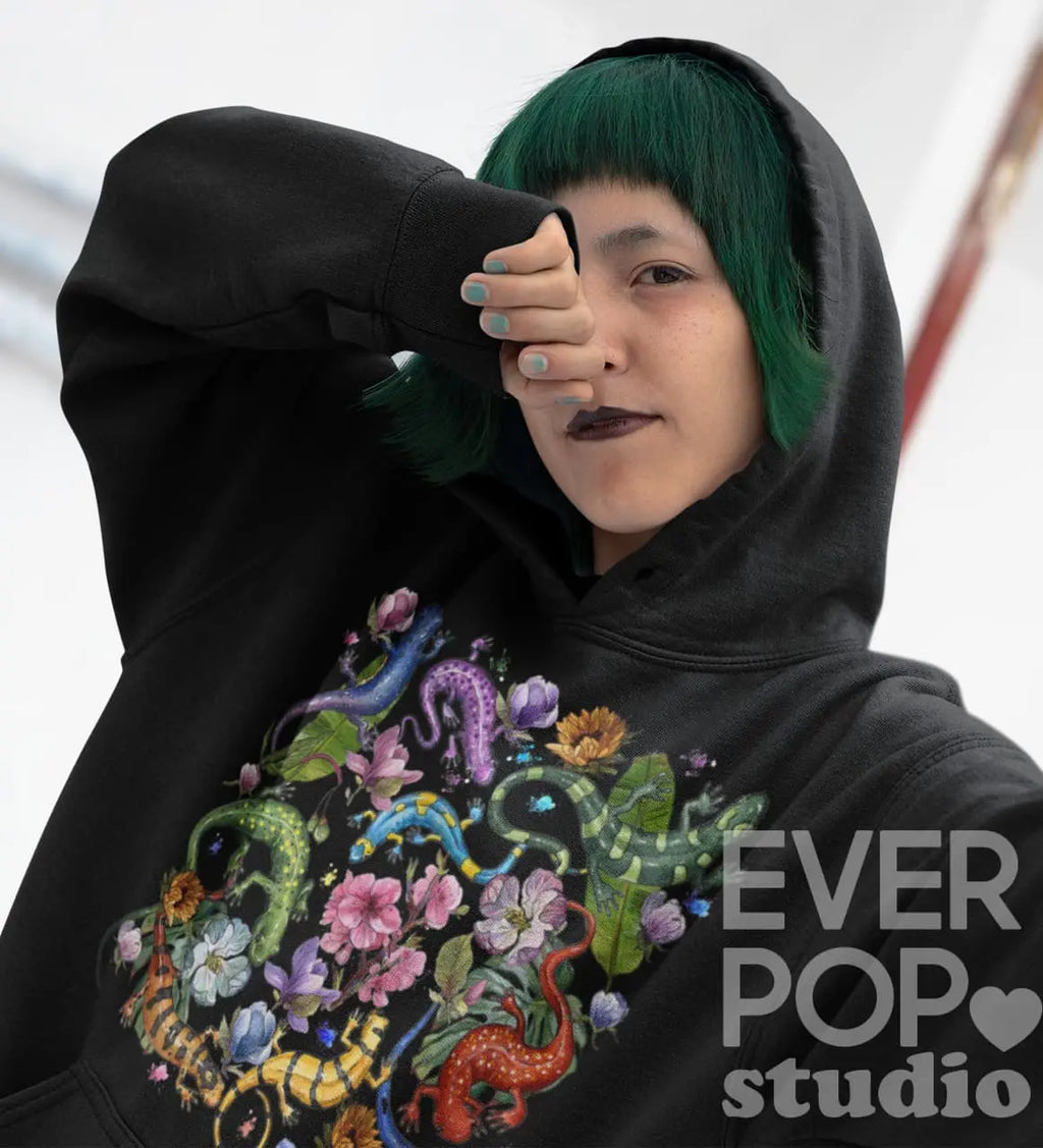 Lizard Snake Graphic Tee Shirt, Hoodie Sweatshirt