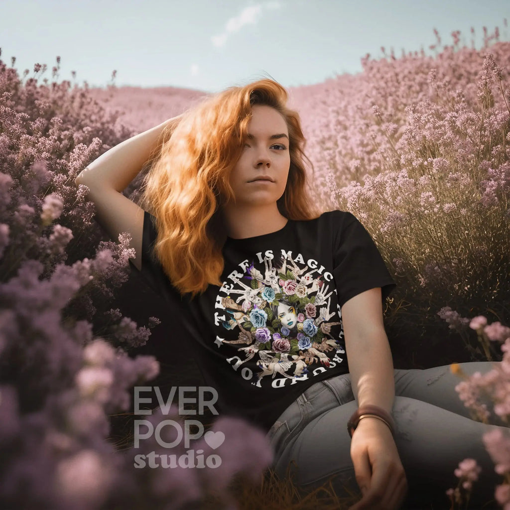 Magic Witch Graphic Tee Shirt, Hoodie Sweatshirt