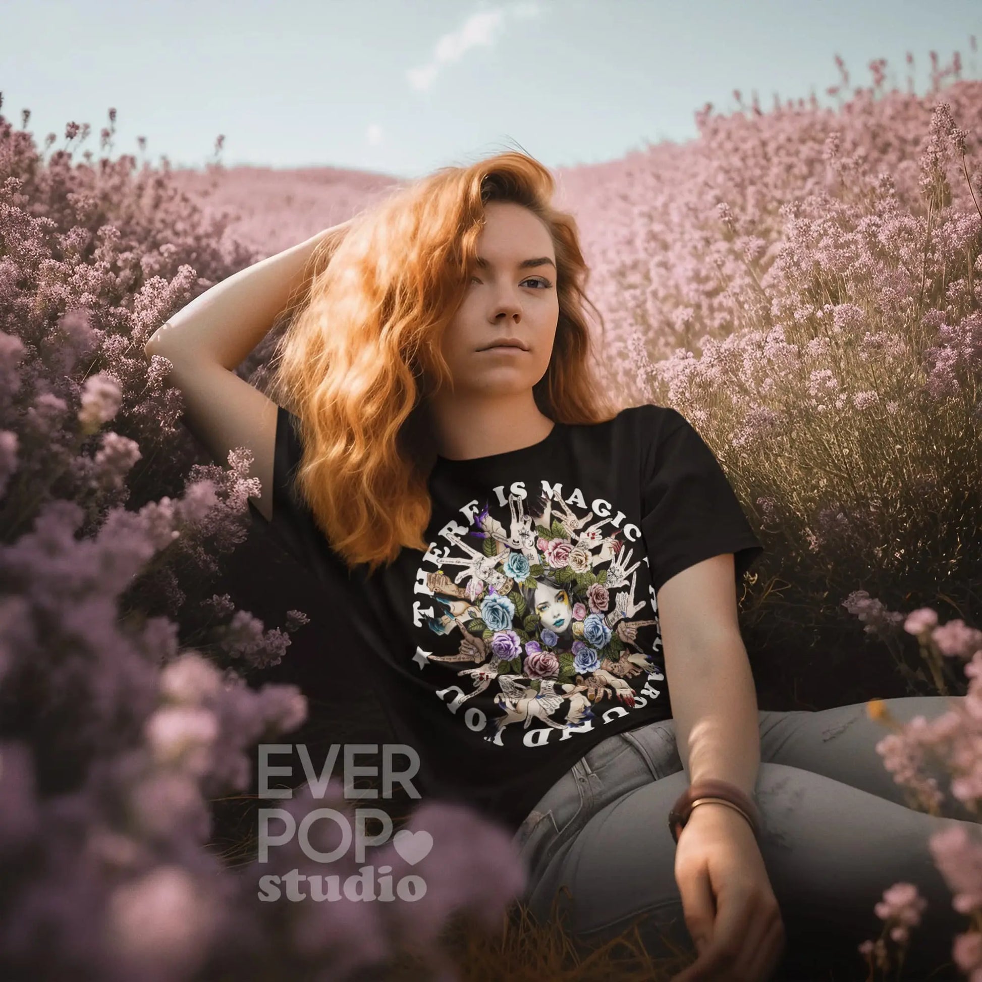 Magic Witch Graphic Tee Shirt, Hoodie Sweatshirt