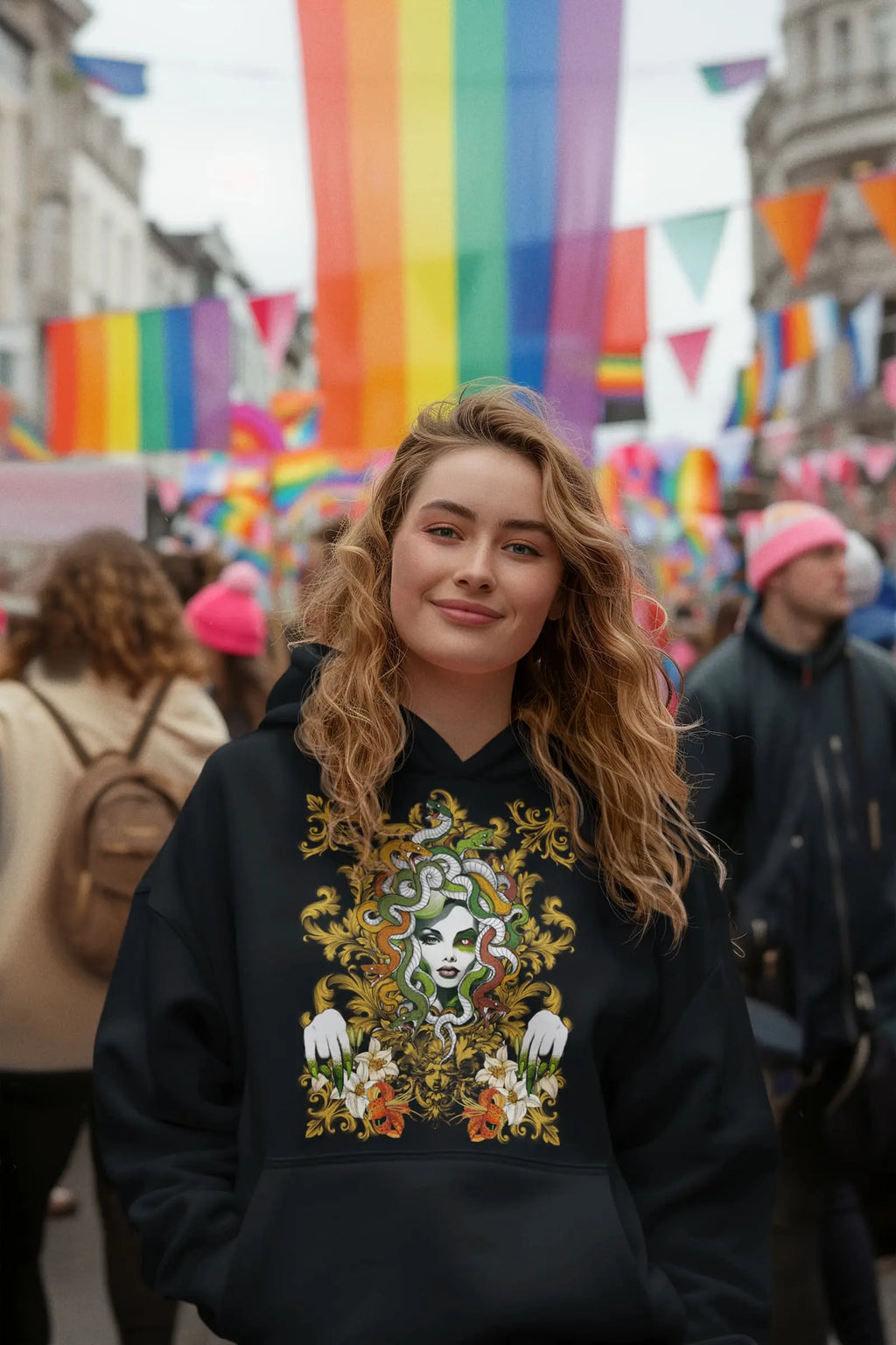 Medusa Goddess Graphic Tee Shirt, Hoodie Sweatshirt