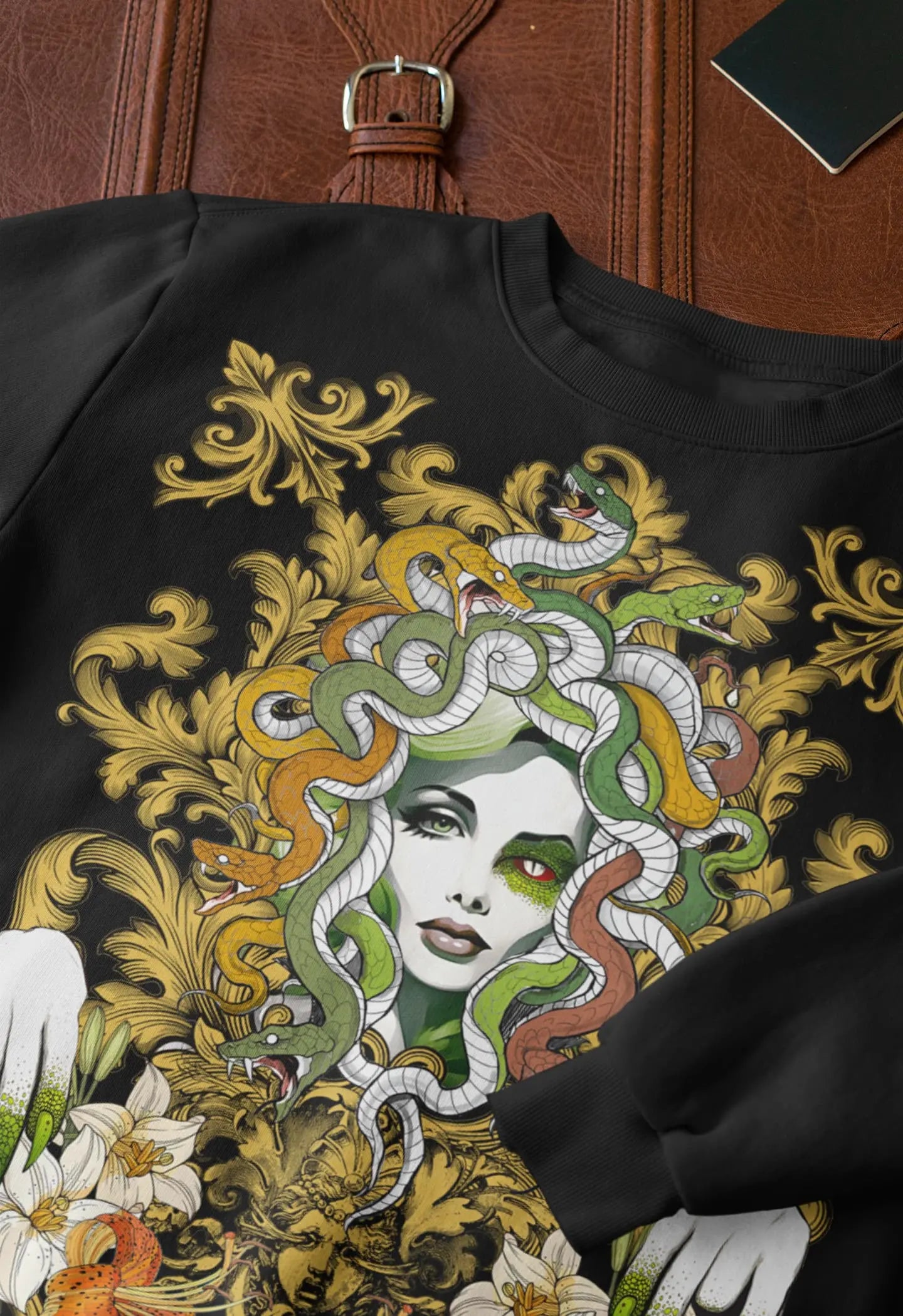 Medusa Goddess Graphic Tee Shirt, Hoodie Sweatshirt