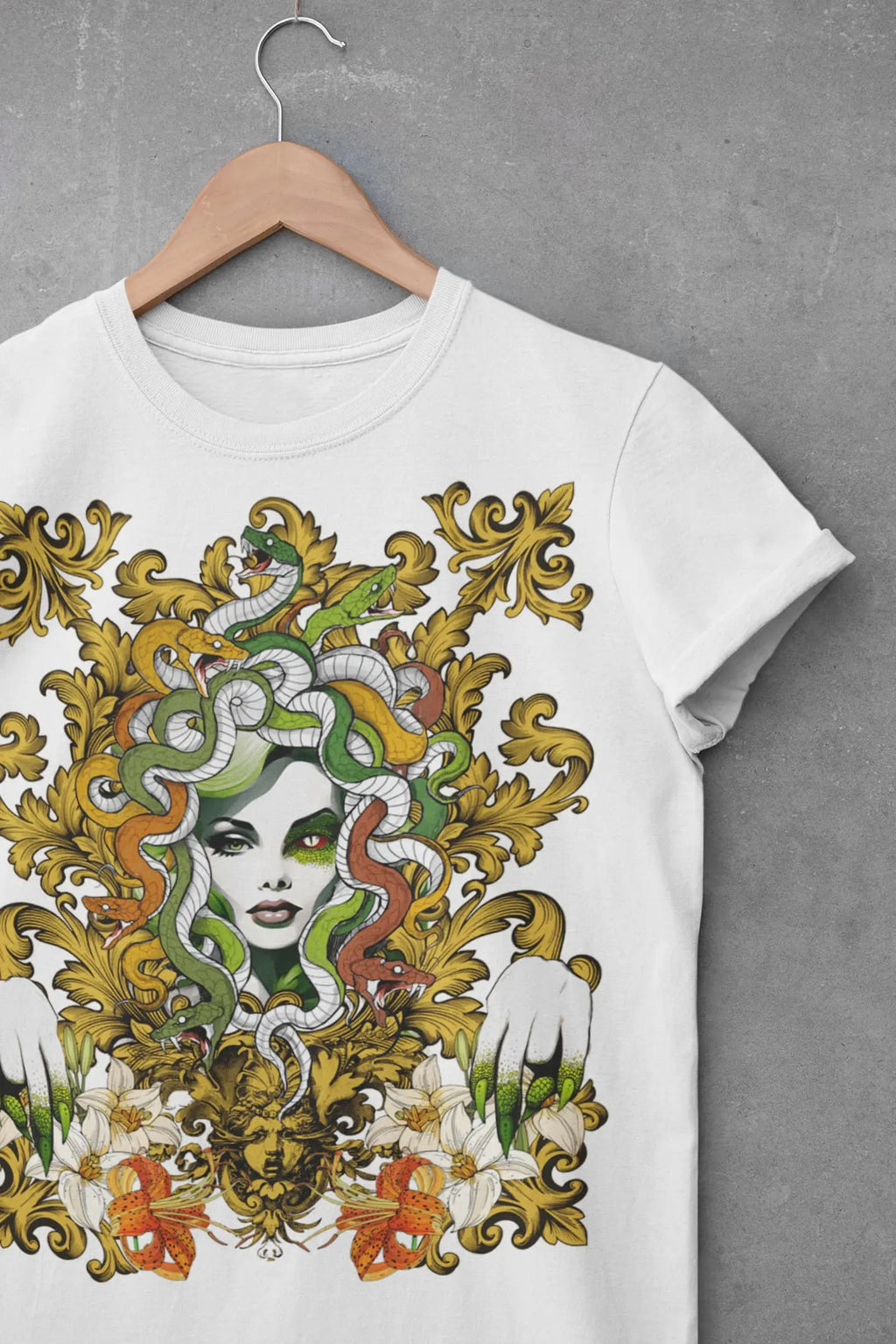Medusa Goddess Graphic Tee Shirt, Hoodie Sweatshirt