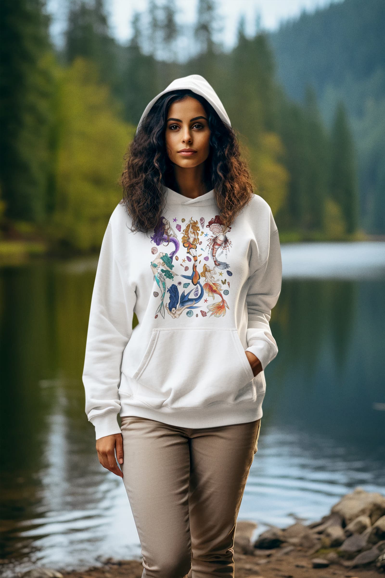 Magic Mermaid graphic Tee Shirt, Hoodie Sweatshirt