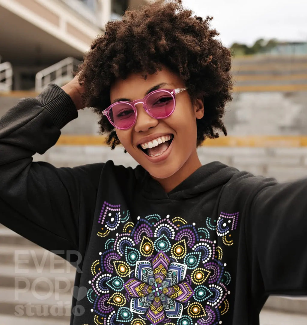 Aztec Mandala Graphic Tee Shirt, Hoodie Sweatshirt