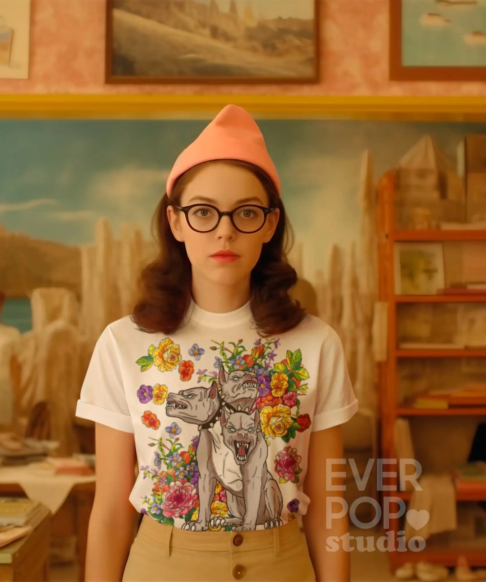 Cerberus Dog Graphic Tee Shirt, Hoodie Sweatshier