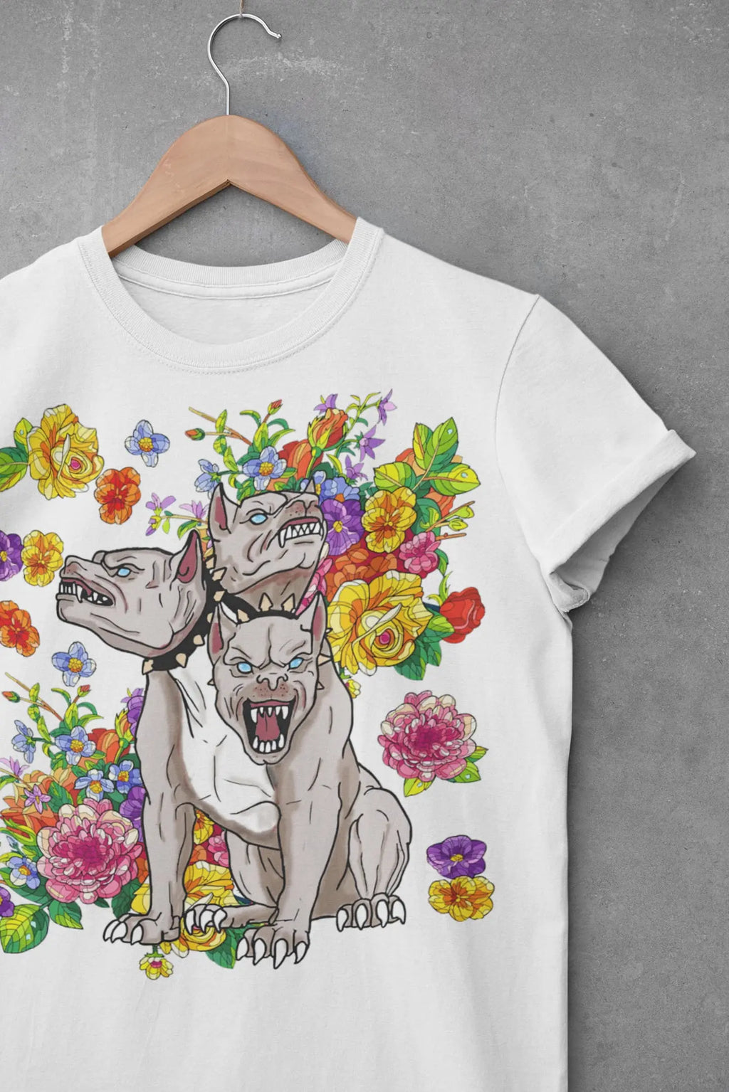 Cerberus Dog Graphic Tee Shirt, Hoodie Sweatshier
