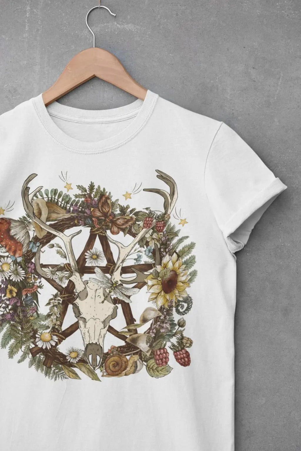 Moose Skull Graphic Tee Shirt, Hoodie Sweatshirt