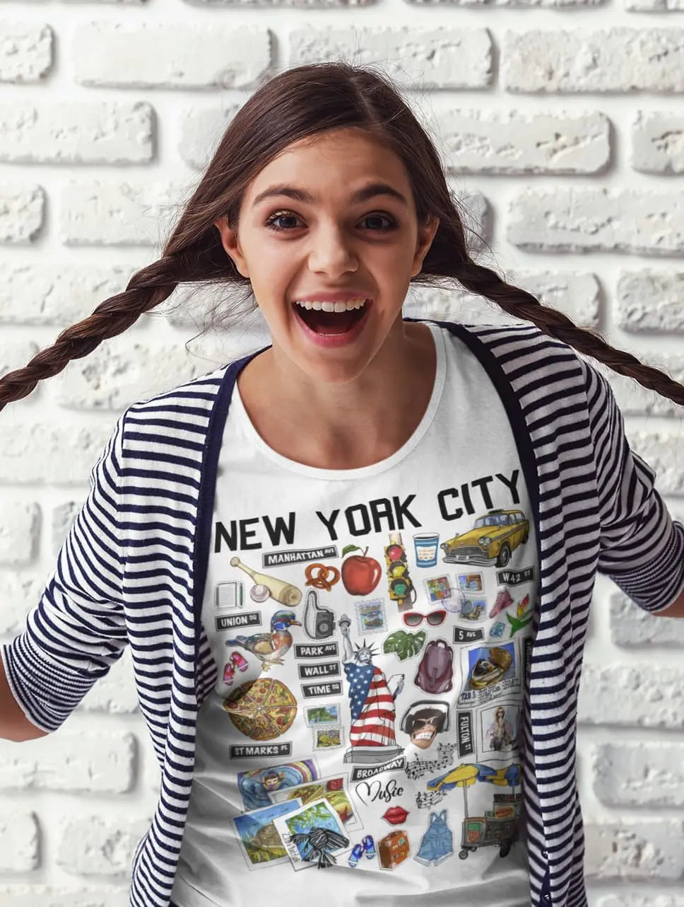 New York City  NYC  Graphic Tee Shirt, Hoodie Sweatshirt