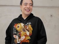 Lion Crane Graphic Tee Shirt, Hoodie Sweatshirt