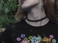 Floral Evil Eye Graphic Tee Shirt, Hoodie Sweatshirt