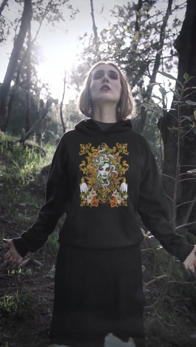 Medusa Goddess Graphic Tee Shirt, Hoodie Sweatshirt