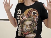 Frog Ninja Graphic Tee Shirt, Hoodie Sweatshirt