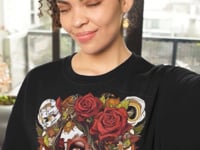 Sugar Skull Graphic Tee Shirt, Hoodie Sweatshirt