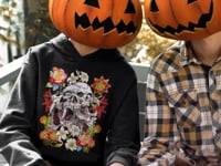 Gothic Skull Graphic Tee Shirt, Hoodie Sweatshirt