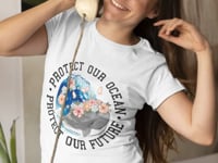 Save The Ocean Graphic Tee Shirt, Hoodie Sweatshirt
