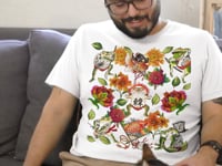 Japanese Frog Tattoo Graphic Tee Shirt, Hoodie Sweatshirt