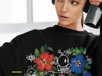 Tropical Graffiti Graphic Tee Shirt, Hoodie Sweatshirt