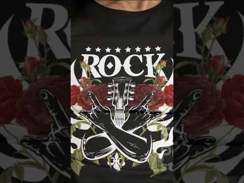 Rock n Roll Music  Graphic Tee Shirt, Hoodie Sweatshirt