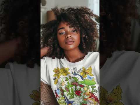 Whimsical Flytrap Garden Graphic Tee Shirt, Hoodie Sweatshirt