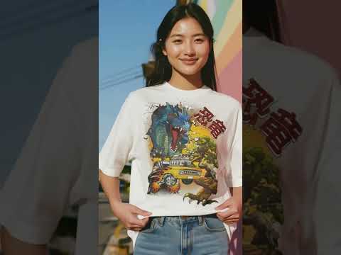 Dino car Race Graphic Tee Shirt, Hoodie Sweatshirt