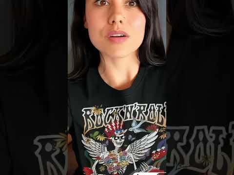 Skeleton Rock and Roll Graphic Tee Shirt, Hoodie Sweatshirt