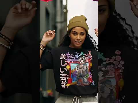 Japanese Geisha Graphic Tee Shirt, Hoodie Sweatshirt