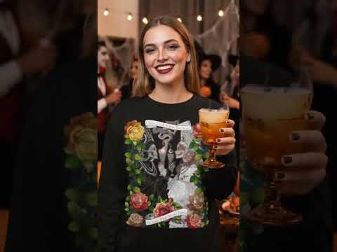 Skeleton Bride  Wedding Graphic Tee Shirt, Hoodie Sweatshirt