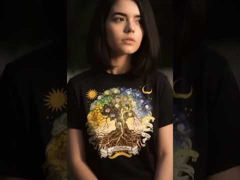 Witch Magic Tree Graphic Tee Shirt, Hoodie Sweatshirt