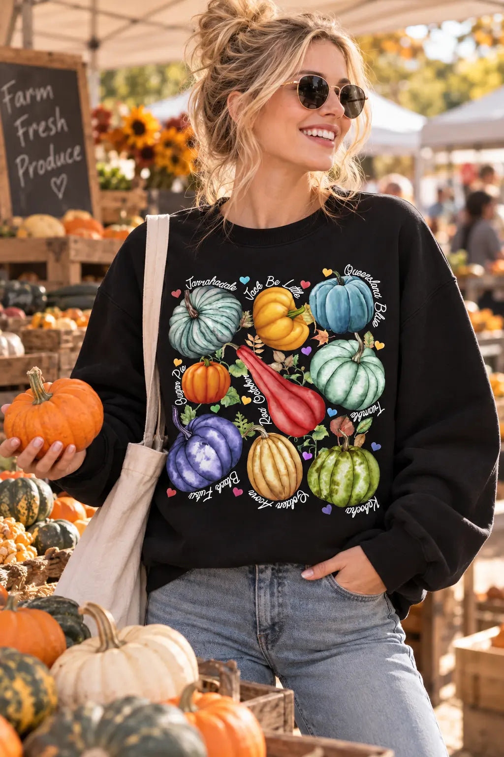 Holiday Pumpkin Graphic Tee Shirt, Hoodie Sweatshirt