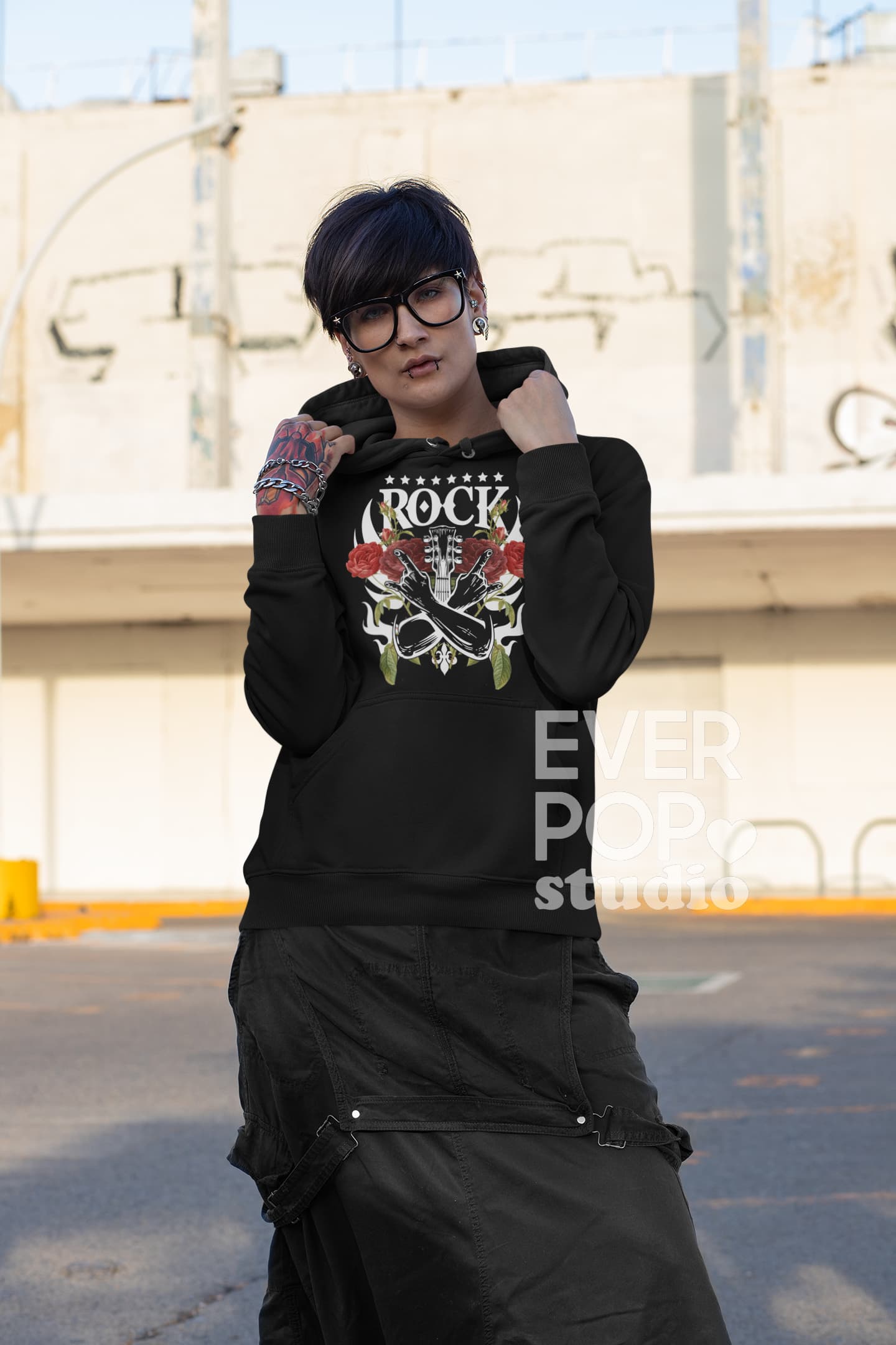 Rock n Roll Music  Graphic Tee Shirt, Hoodie Sweatshirt