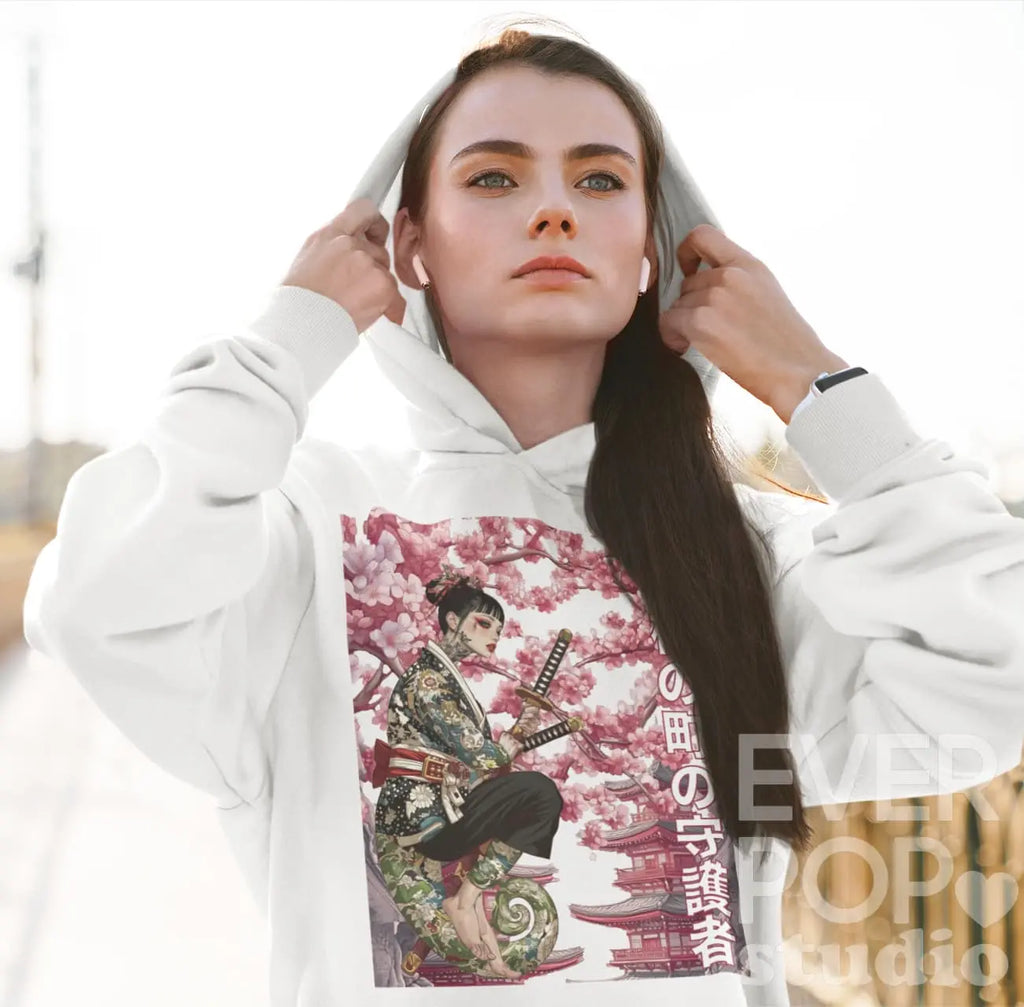Cherry Blossom Graphic Tee Shirt, Hoodie Sweatshirt