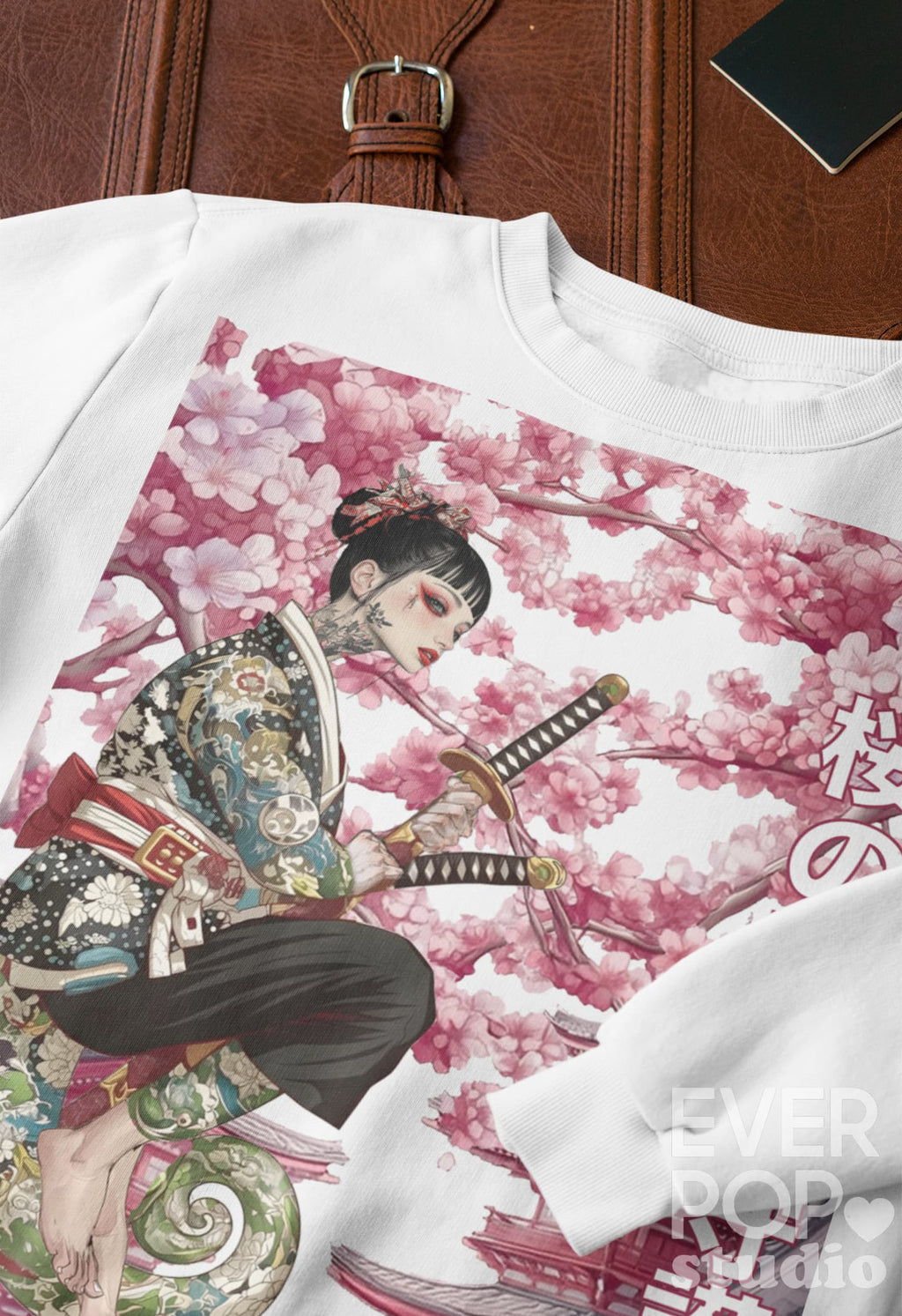 Cherry Blossom Graphic Tee Shirt, Hoodie Sweatshirt