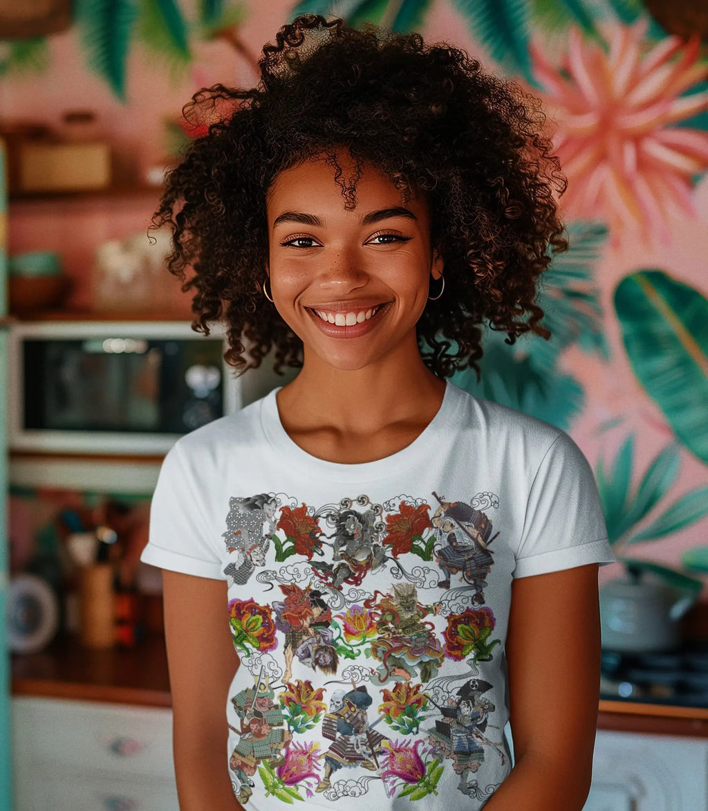 Ninja Samurai Graphic Tee Shirt, Hoodie Sweatshirt