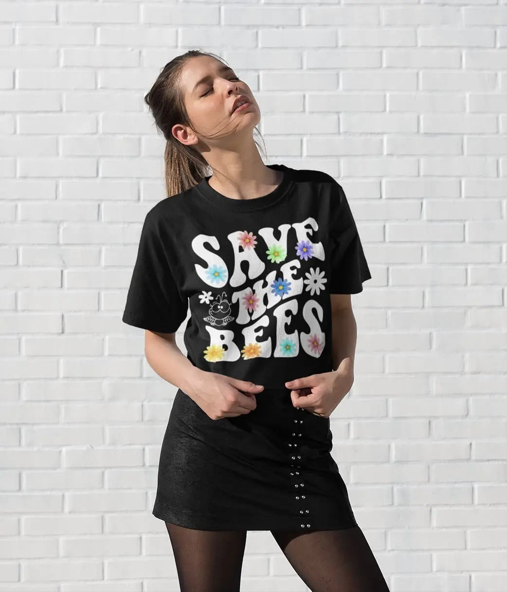 Save The Bees Graphic Tee Shirt, Hoodie Sweatshirt