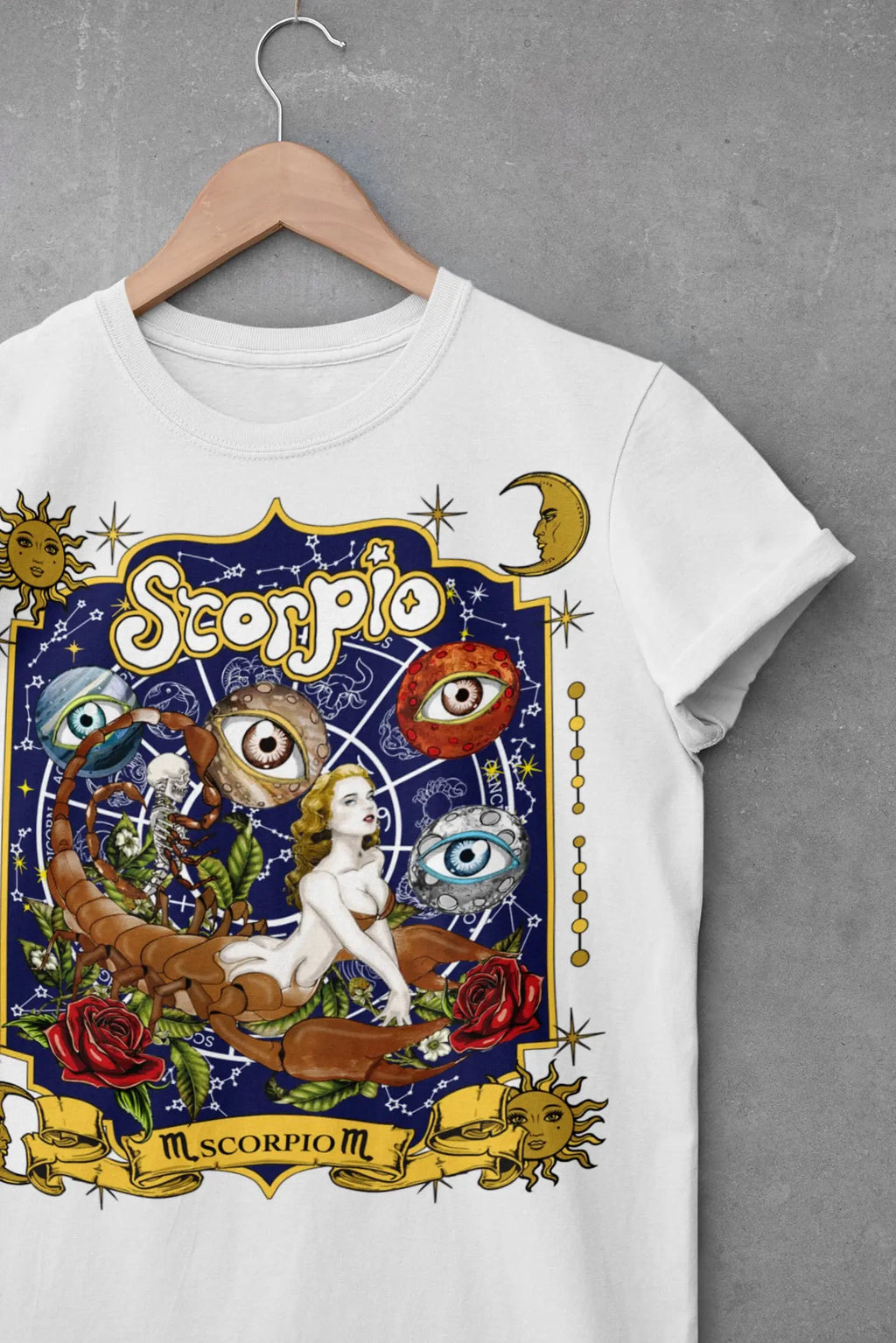 Scorpio Zodiac Graphic Tee Shirt, Hoodie Sweatshirt