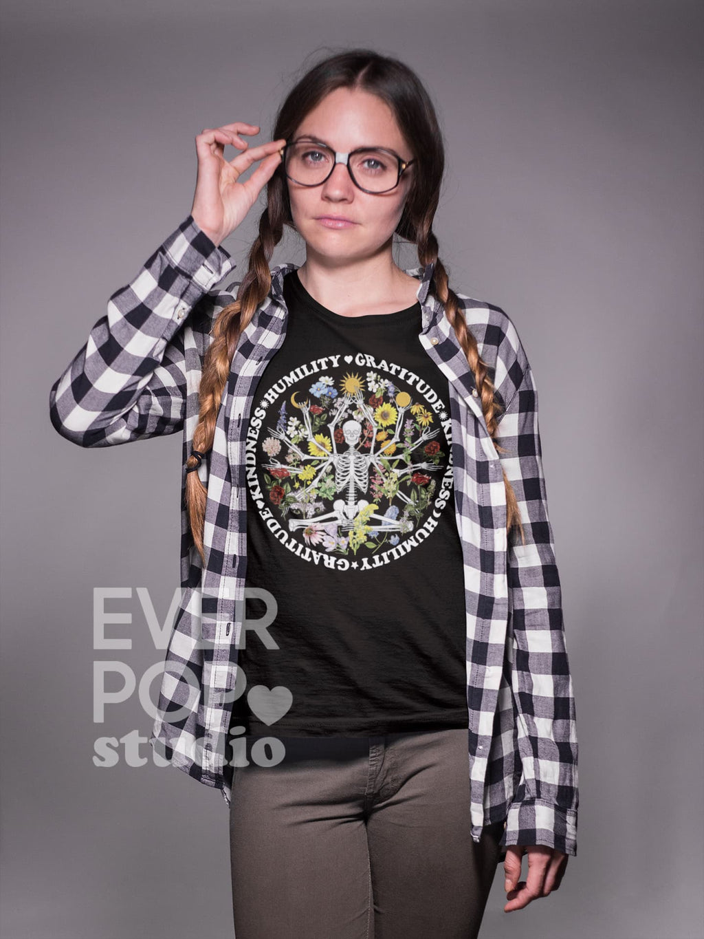 Skeleton Yoga Graphic Tee Shirt, Hoodie Sweatshirt