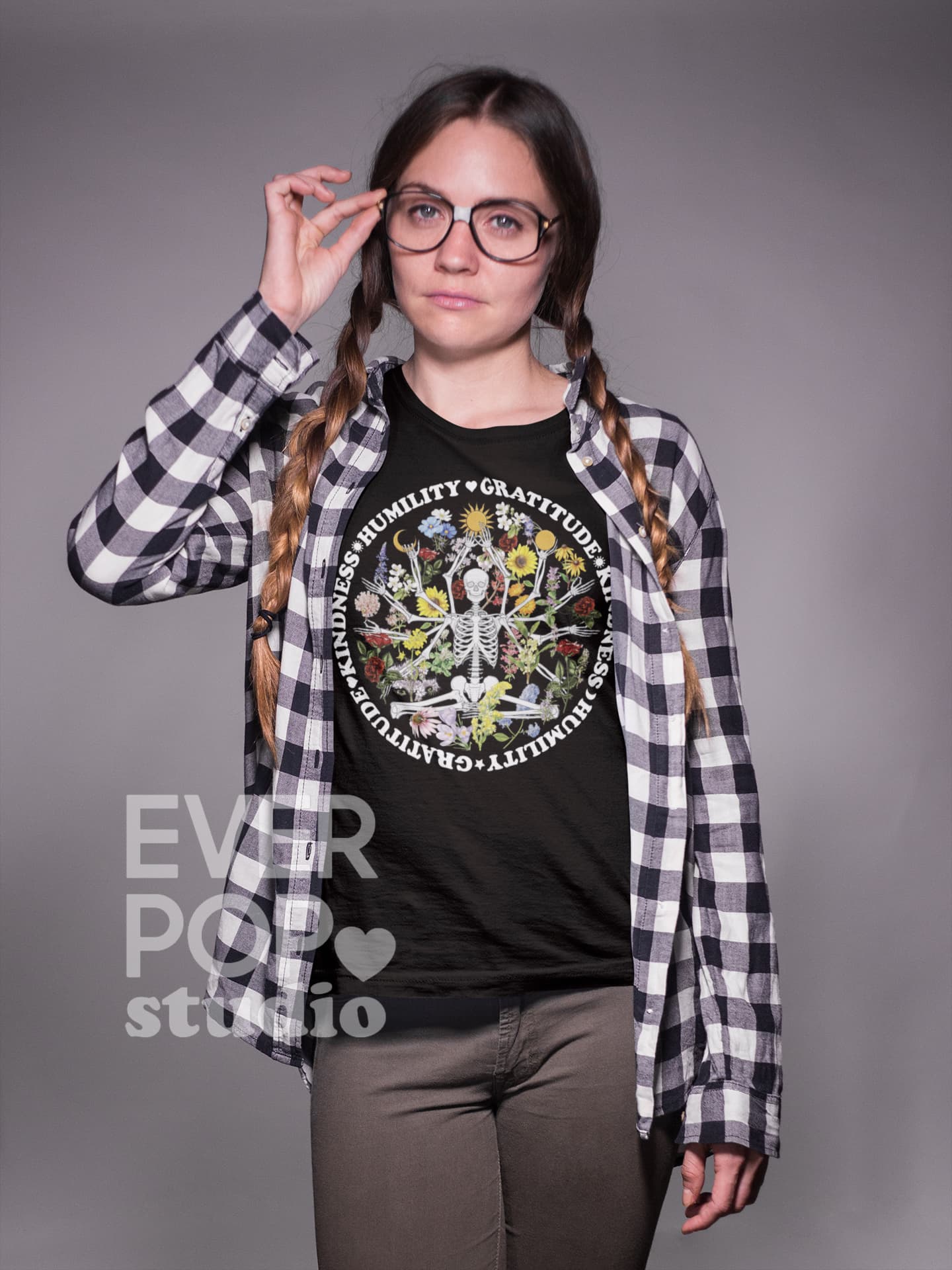 Skeleton Yoga Graphic Tee Shirt, Hoodie Sweatshirt