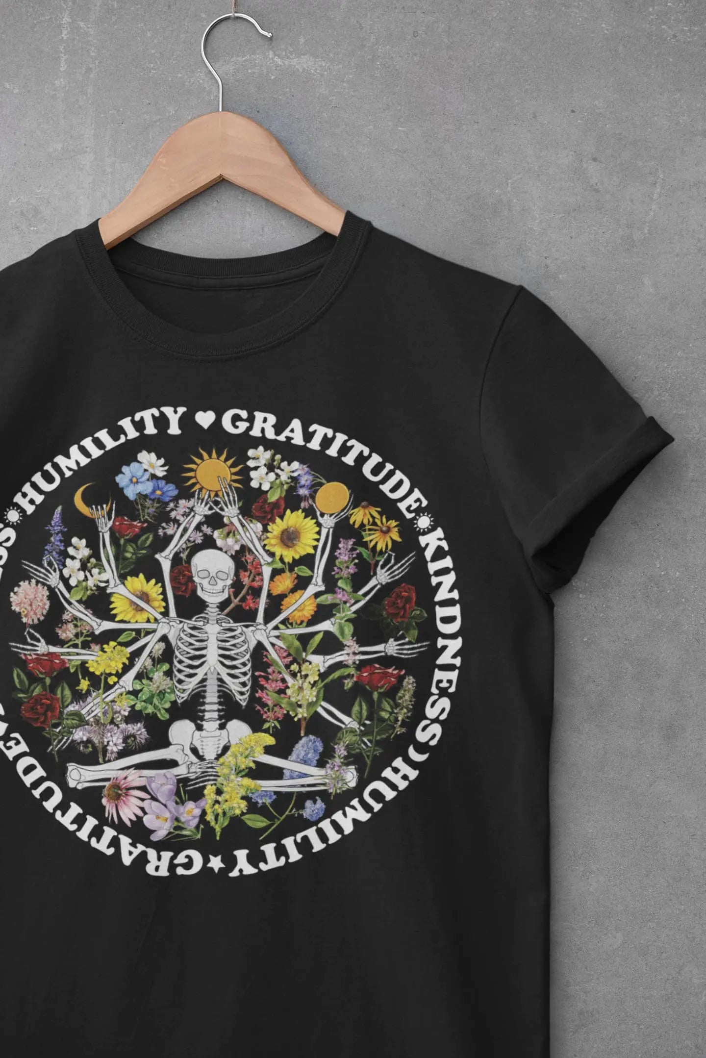 Skeleton Yoga Graphic Tee Shirt, Hoodie Sweatshirt