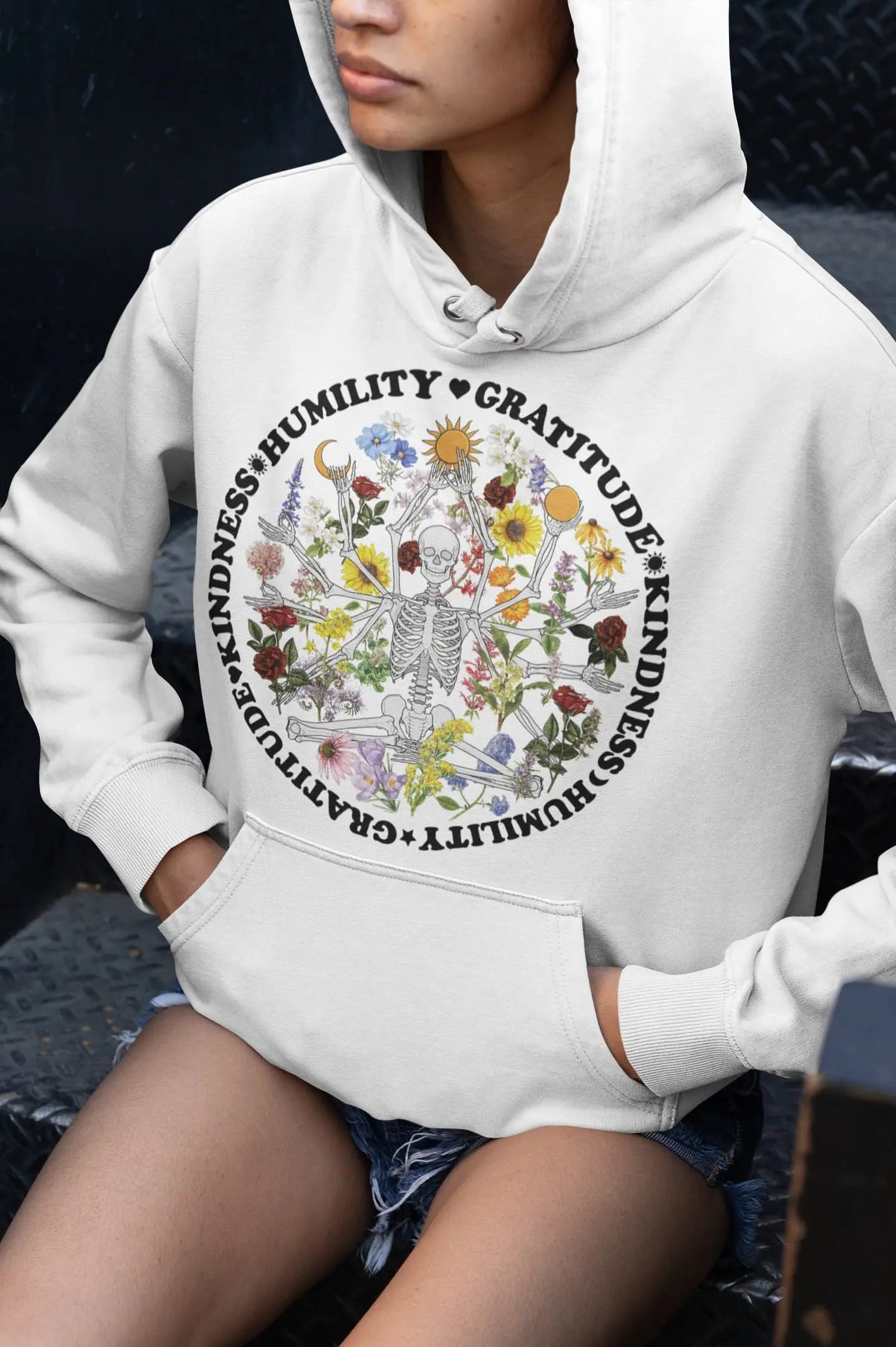 Skeleton Yoga Graphic Tee Shirt, Hoodie Sweatshirt