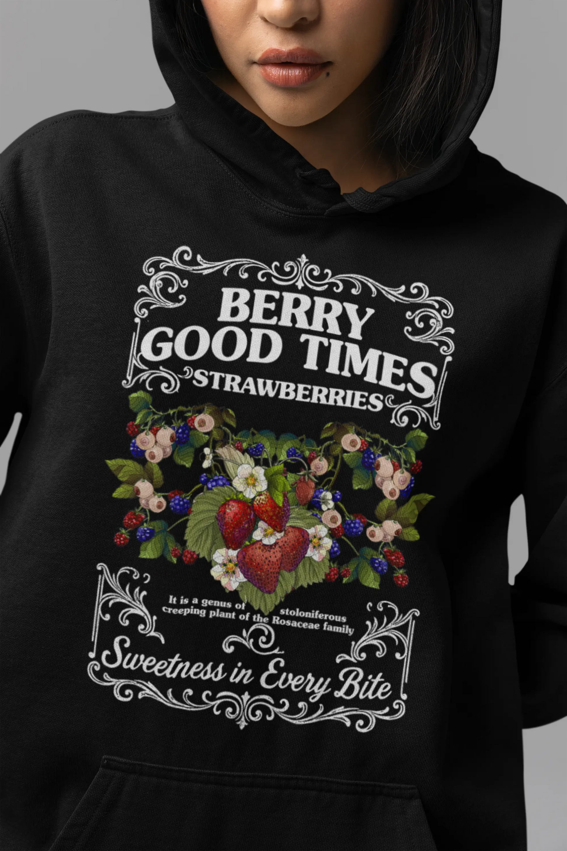 Strawberries: Sweetness in Every Bite Graphic Tee Shirt, Hoodie Sweatshirt