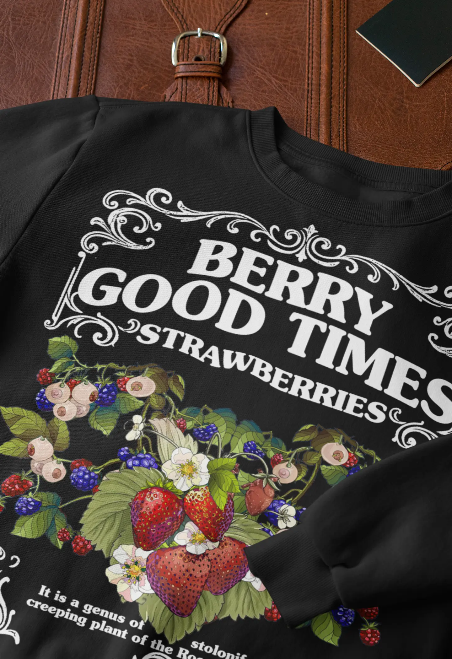 Strawberries: Sweetness in Every Bite Graphic Tee Shirt, Hoodie Sweatshirt