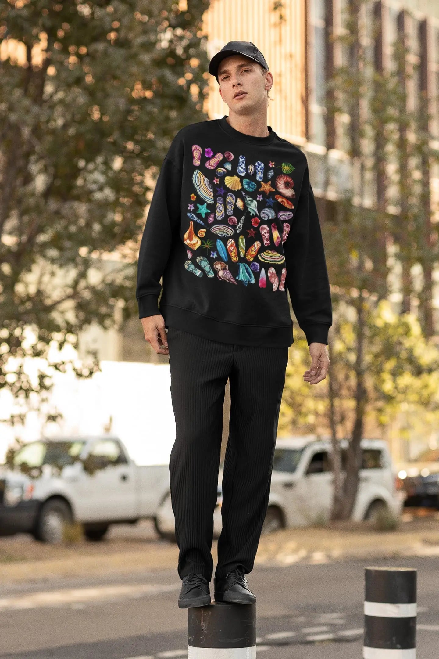 Summer Beach Graphic Tee Shirt, Hoodie Sweatshirt