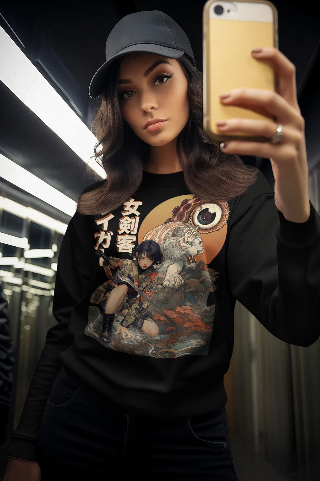 Sword Tiger Graphic Tee Shirt, Hoodie Sweatshirt