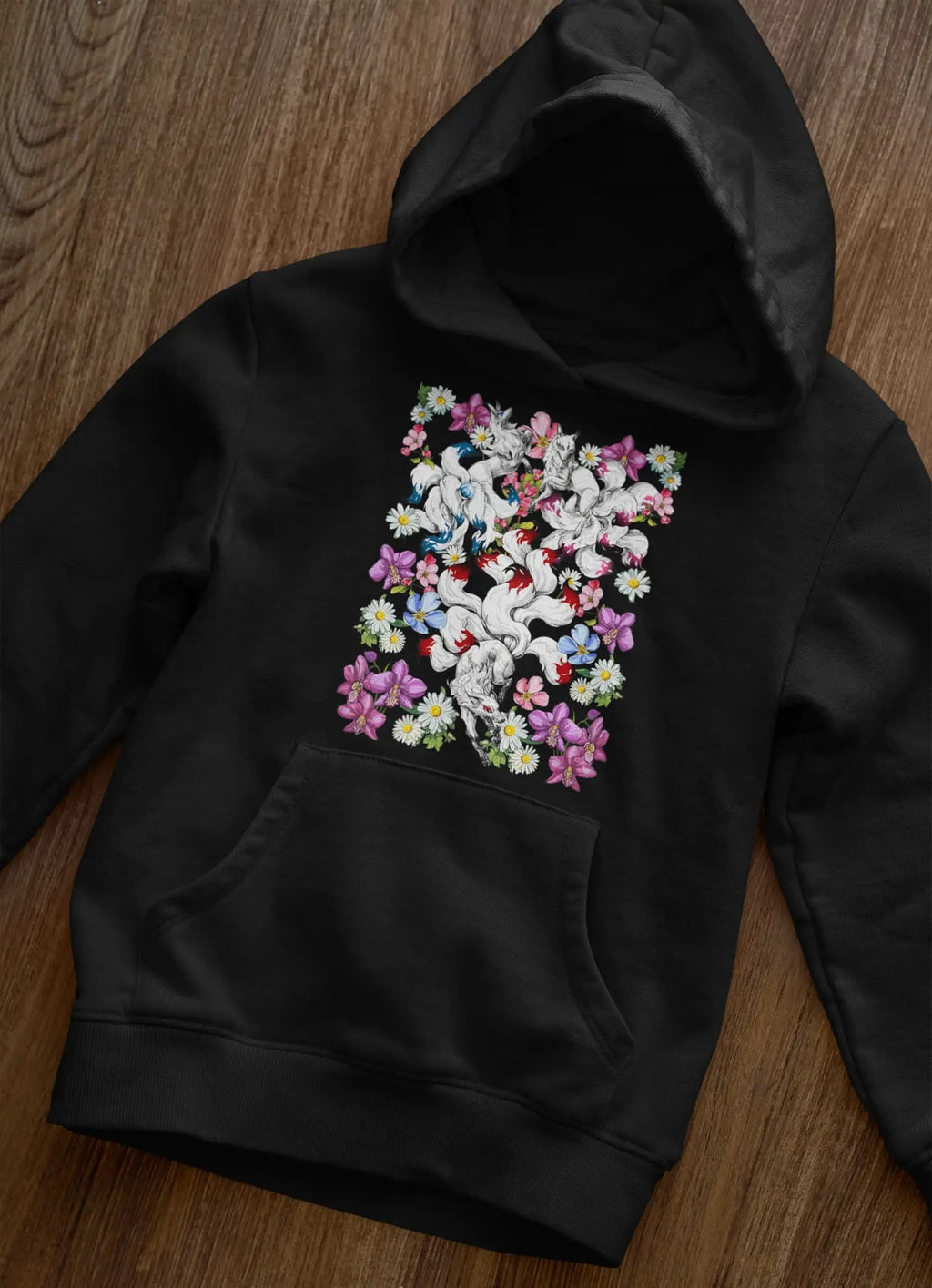 Nine Tailed Fox Graphic Tee Shirt, Hoodie Sweatshirt