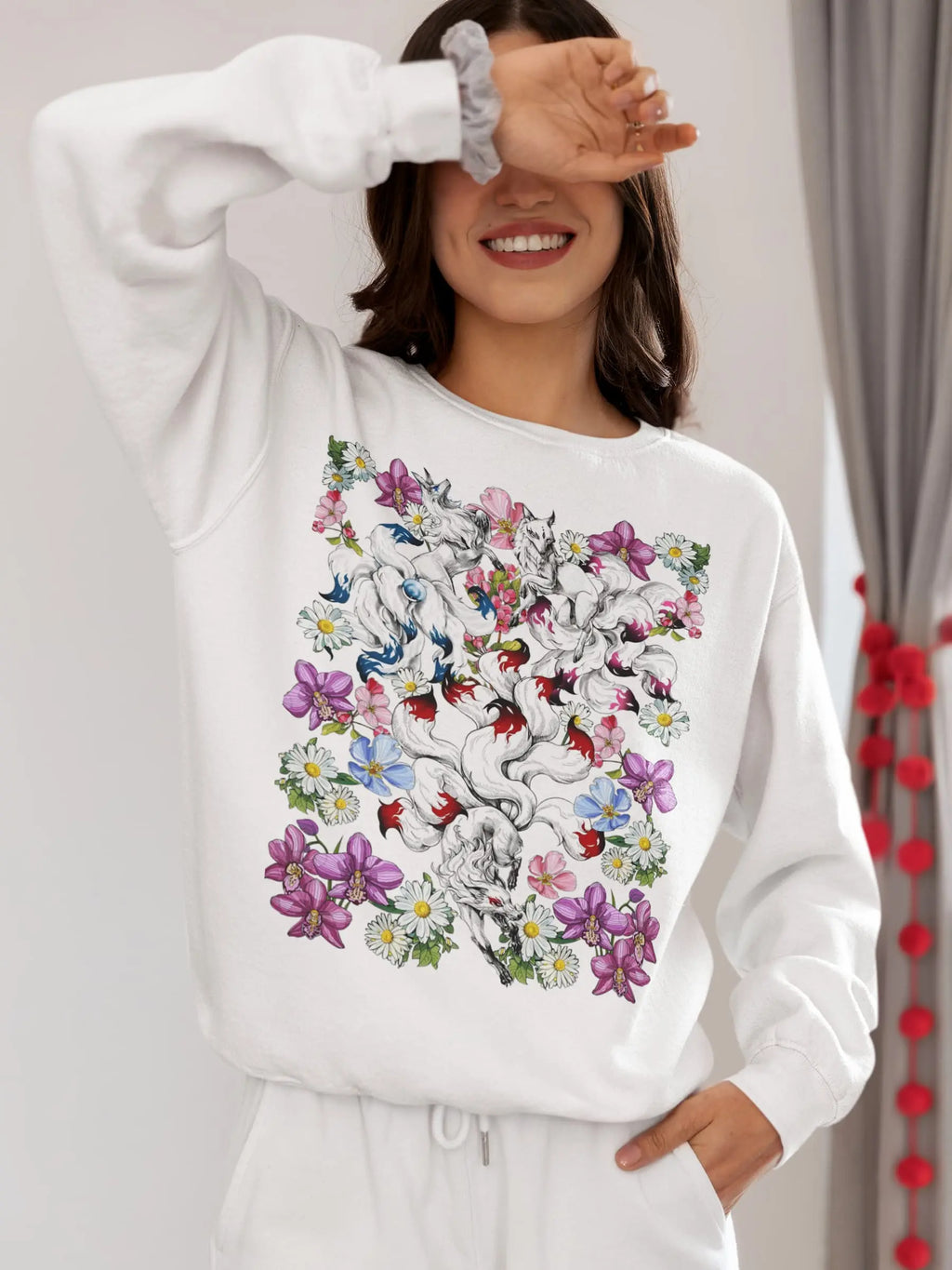 Nine Tailed Fox Graphic Tee Shirt, Hoodie Sweatshirt