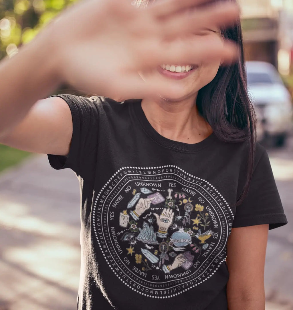 Hamsa Tarot Graphic Tee Shirt, Hoodie Sweatshirt