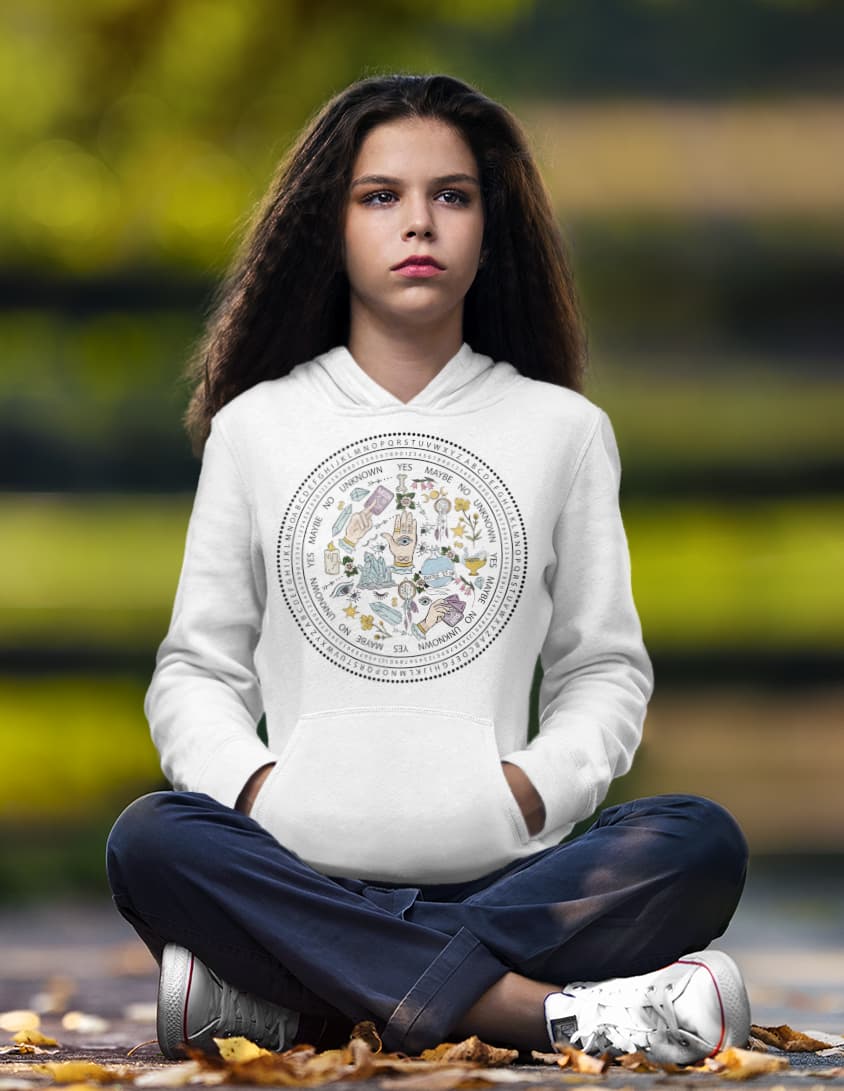 Hamsa Tarot Graphic Tee Shirt, Hoodie Sweatshirt