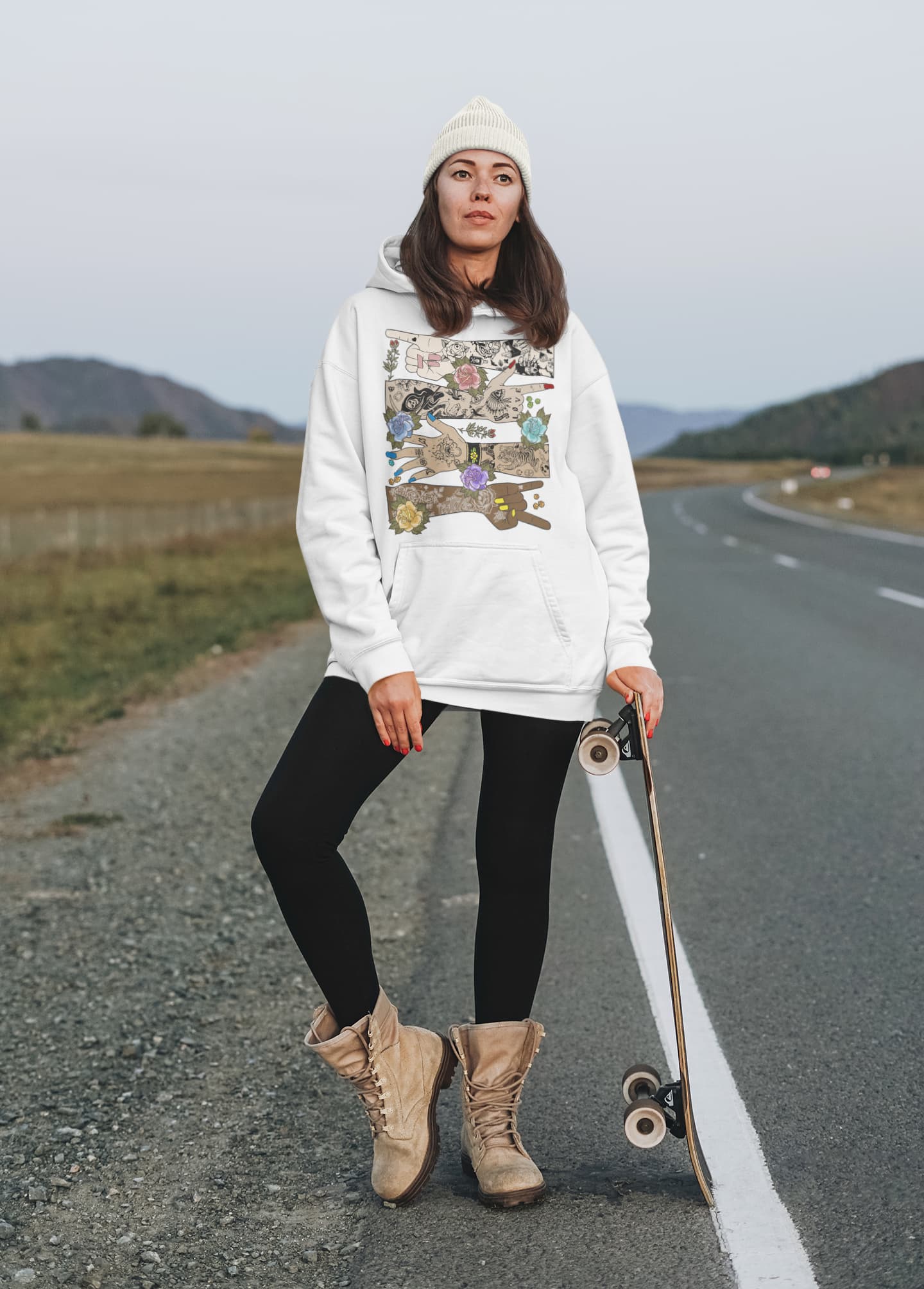 Tattoo Melanin Graphic Tee Shirt, Hoodie Sweatshirt