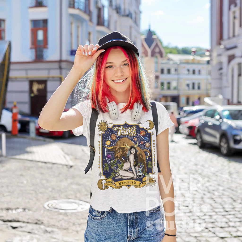 Taurus Zodiac Graphic Tee Shirt, Hoodie Sweatshirt