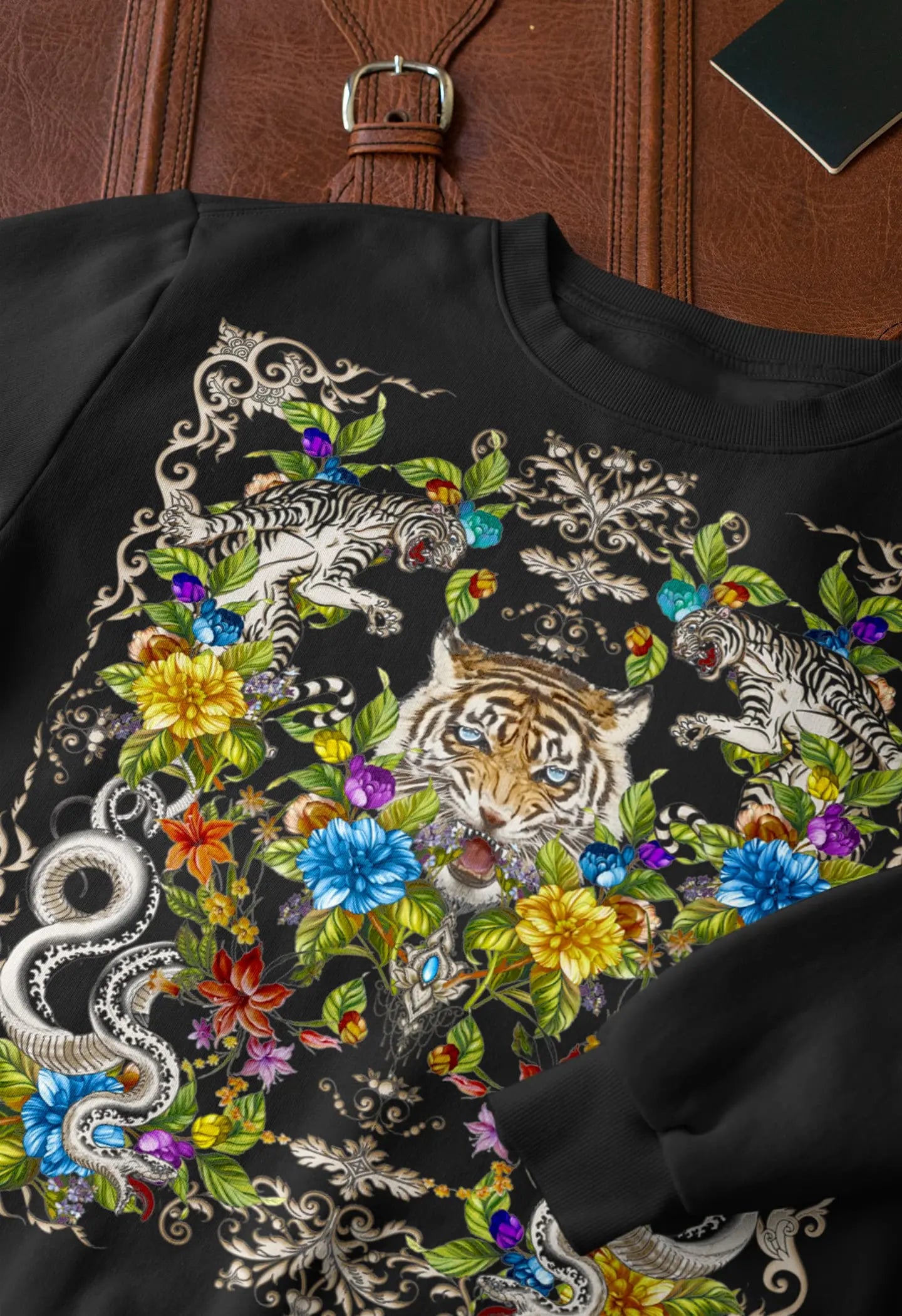 Tiger Kingdom Graphic Tee Shirt, Hoodie Sweatshirt